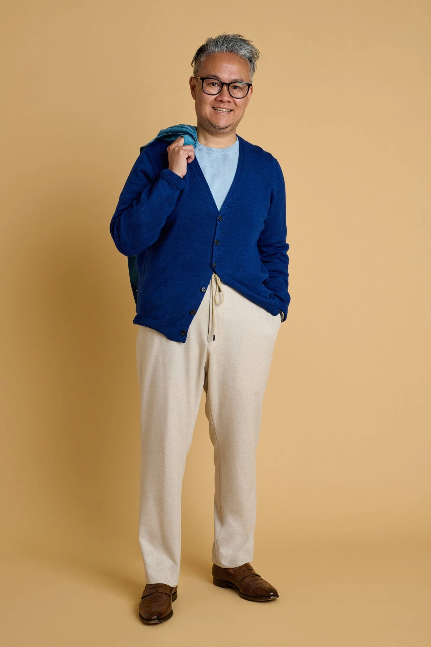 Eddie Fine Merino Crewneck Sweater - Image 23