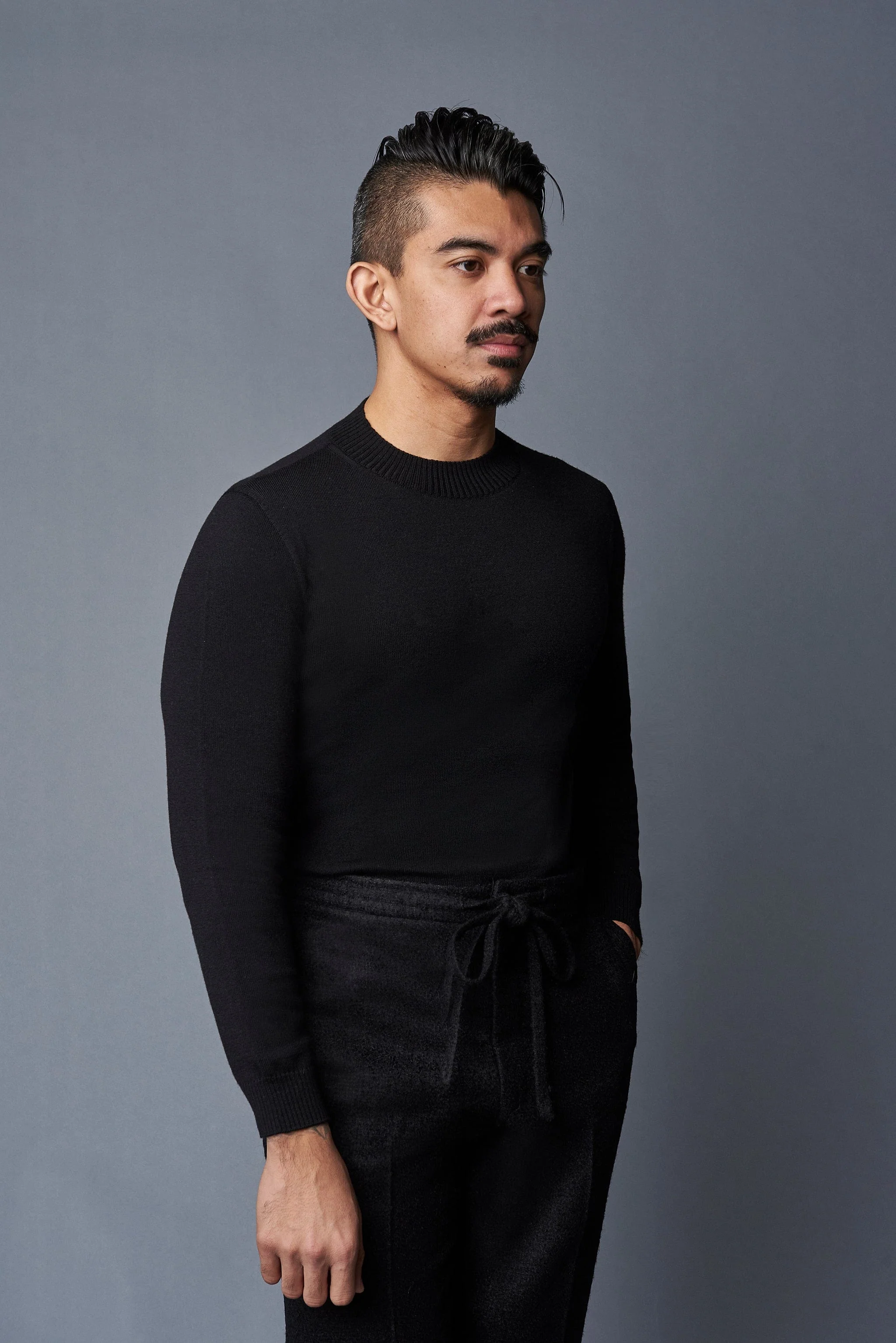 Eddie Fine Merino Crewneck Sweater - Image 3
