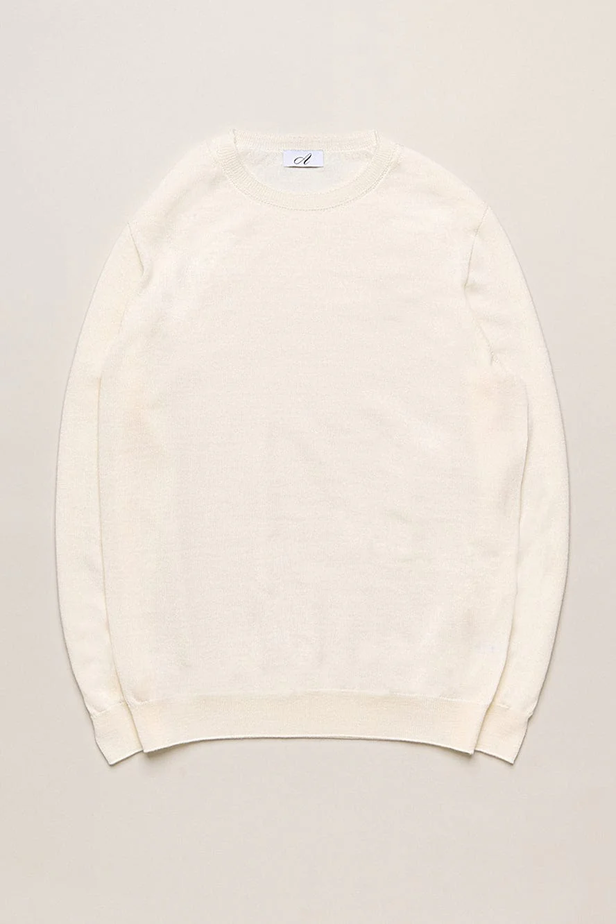 Eddie Fine Merino Crewneck Sweater - Image 9