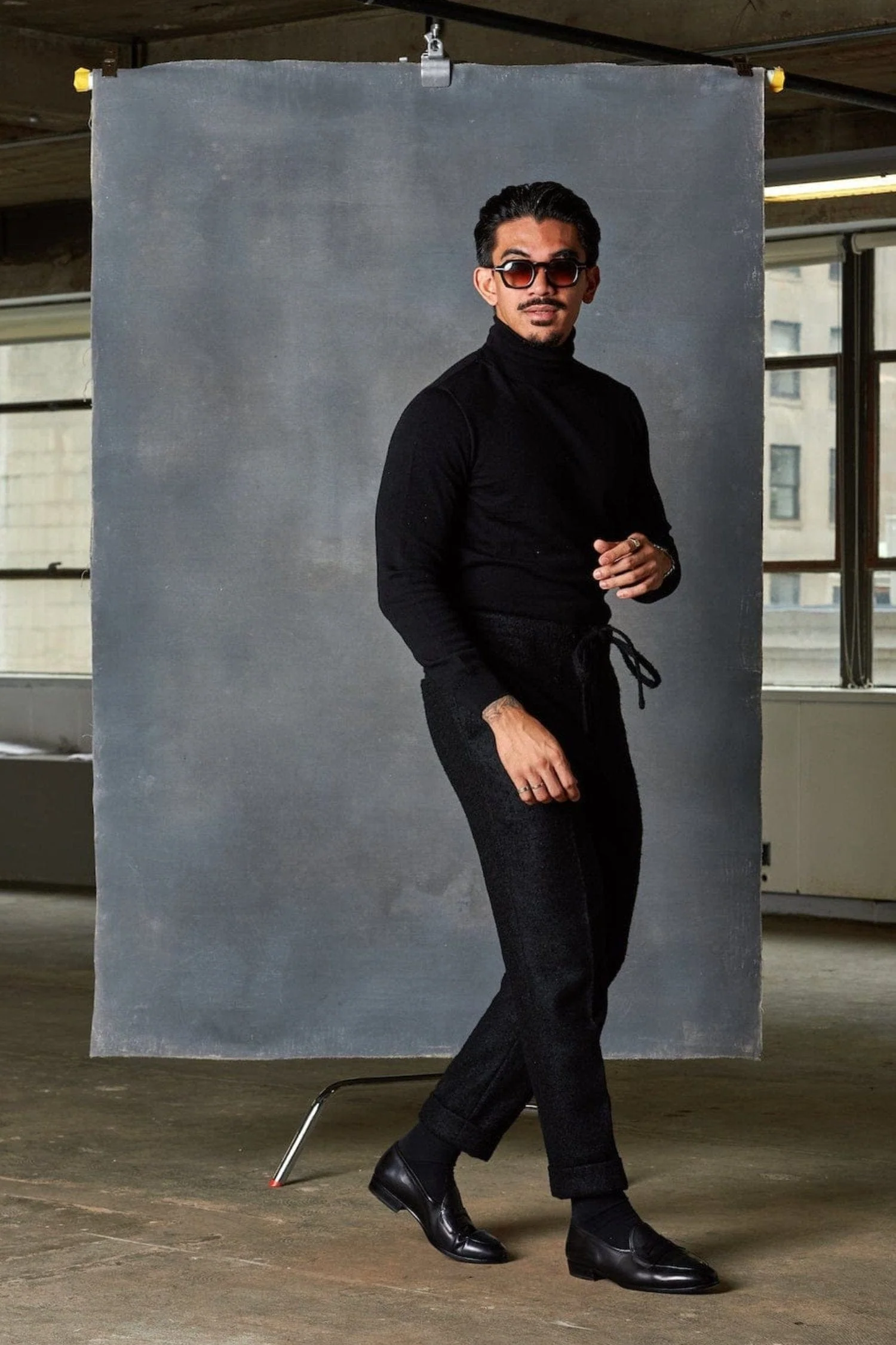 Sean Fine Merino Turtleneck Sweater - Image 10