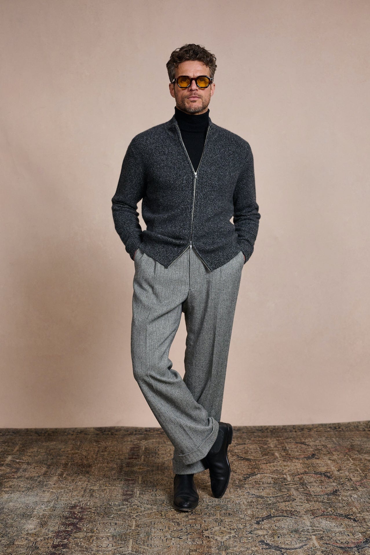 Sean Fine Merino Turtleneck Sweater - Image 12