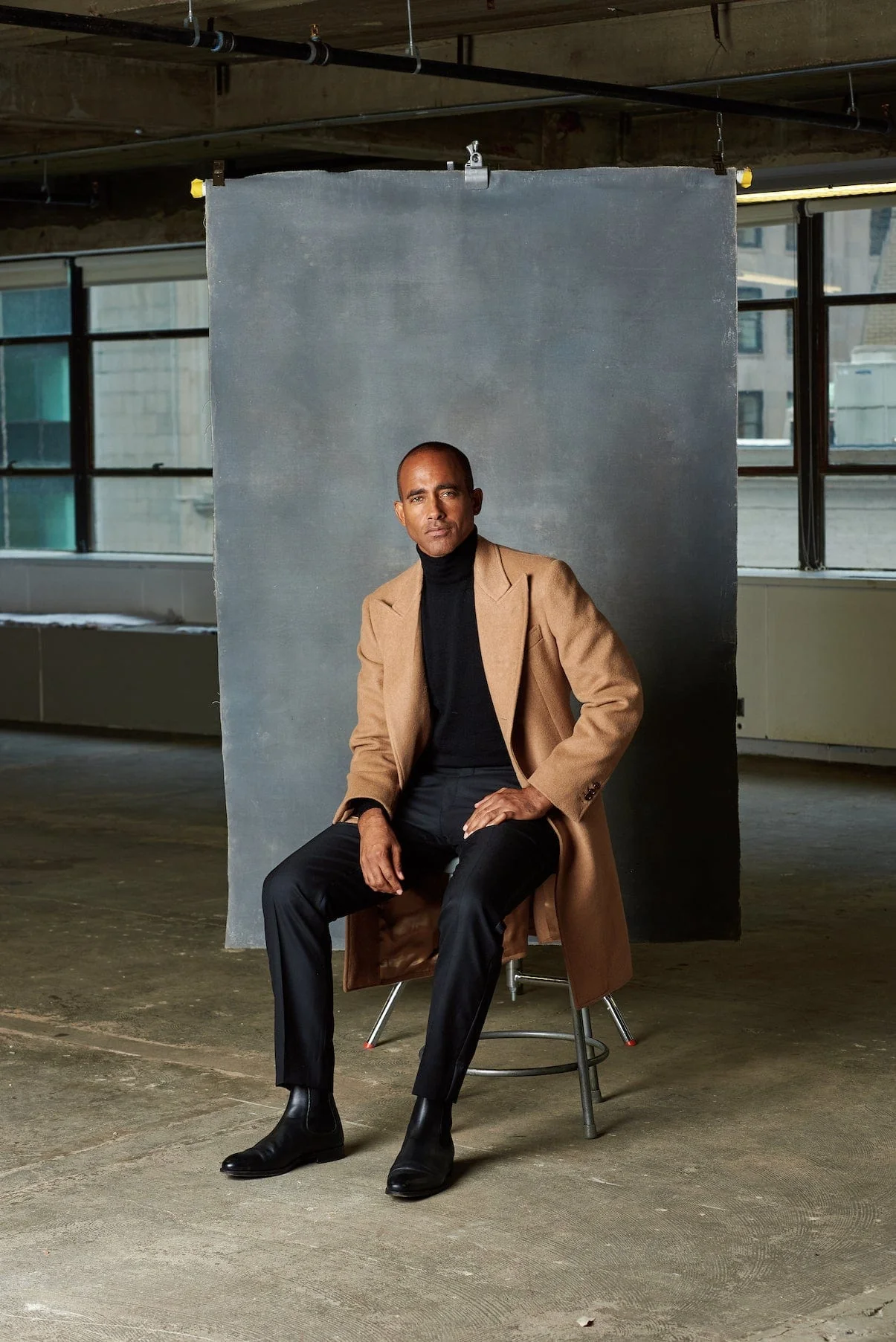 Sean Fine Merino Turtleneck Sweater - Image 19