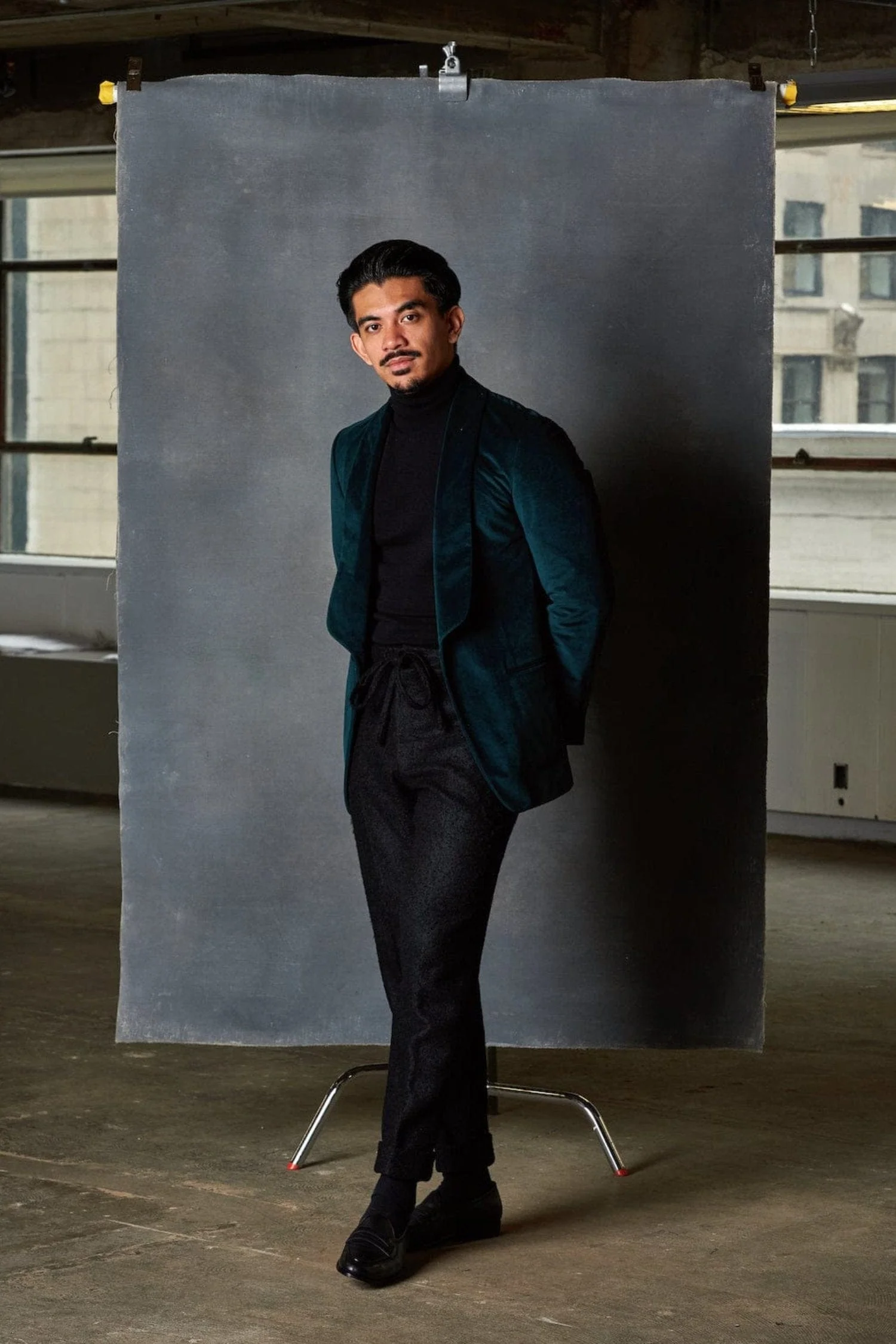 Sean Fine Merino Turtleneck Sweater - Image 20