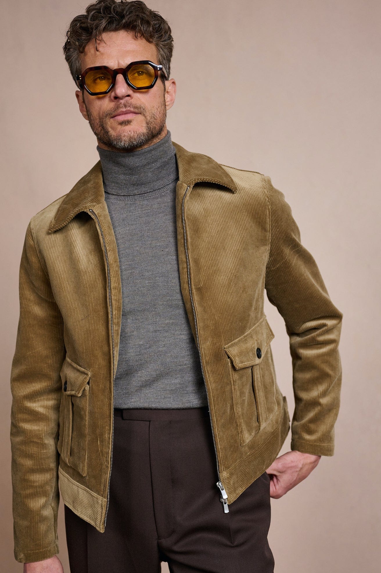 Sean Fine Merino Turtleneck Sweater - Image 3