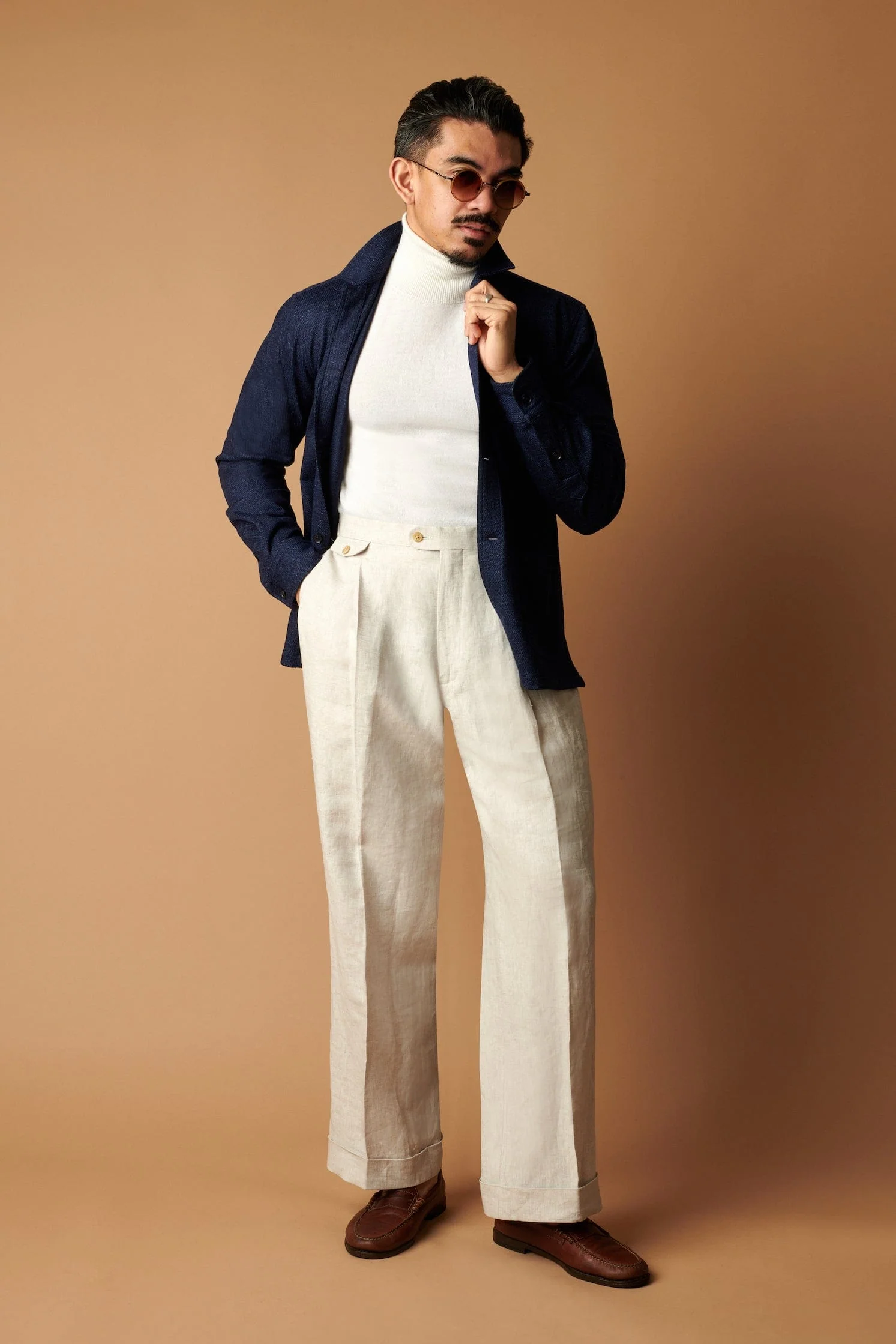 Sean Fine Merino Turtleneck Sweater - Image 48