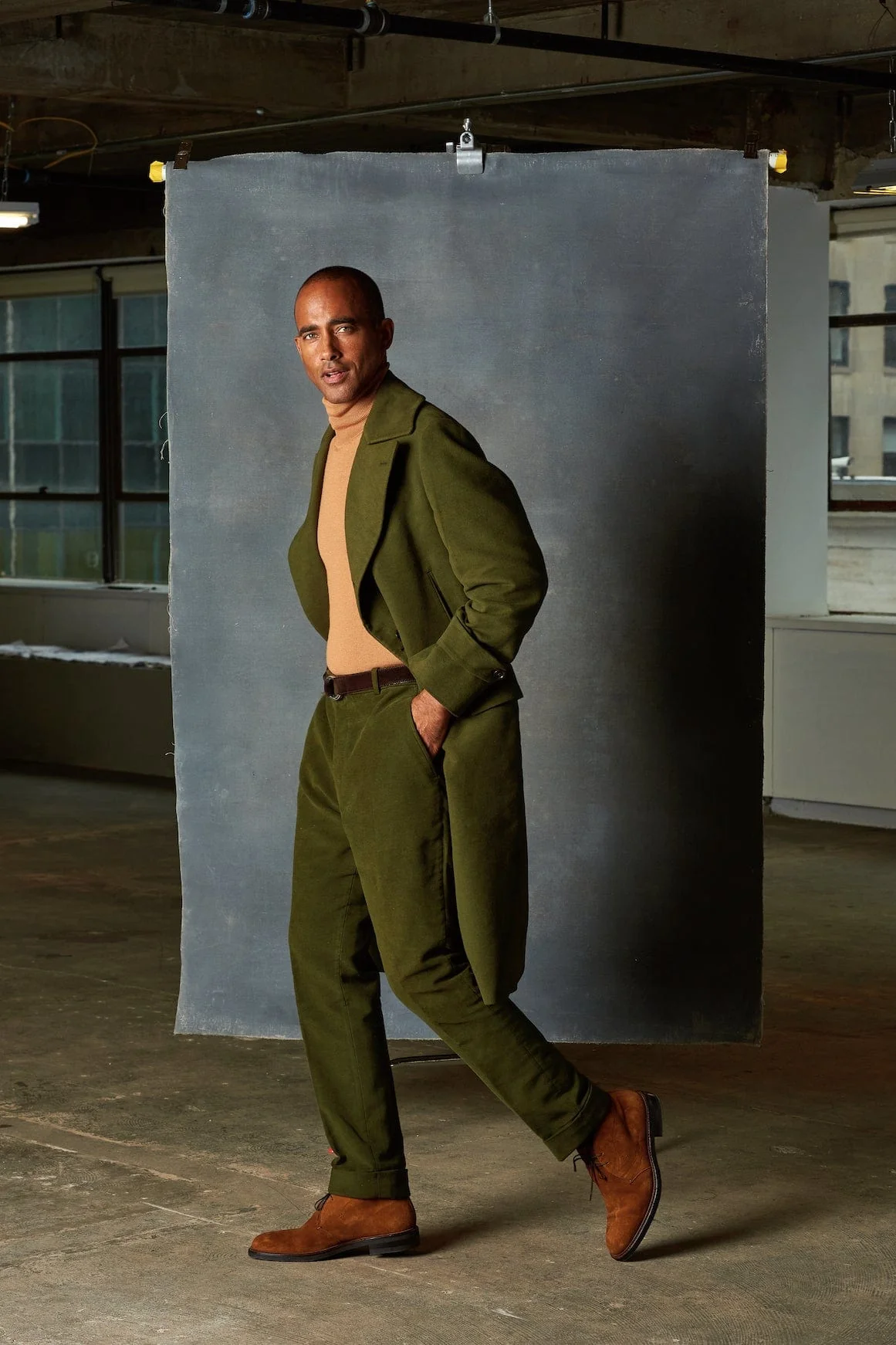 Sean Fine Merino Turtleneck Sweater - Image 53