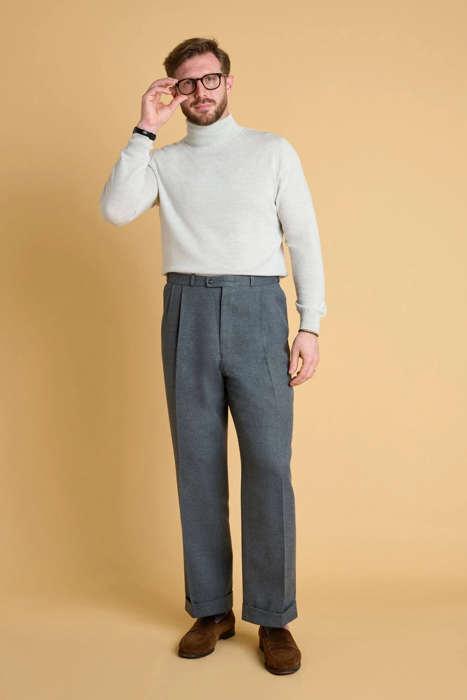 Sean Fine Merino Turtleneck Sweater - Image 54