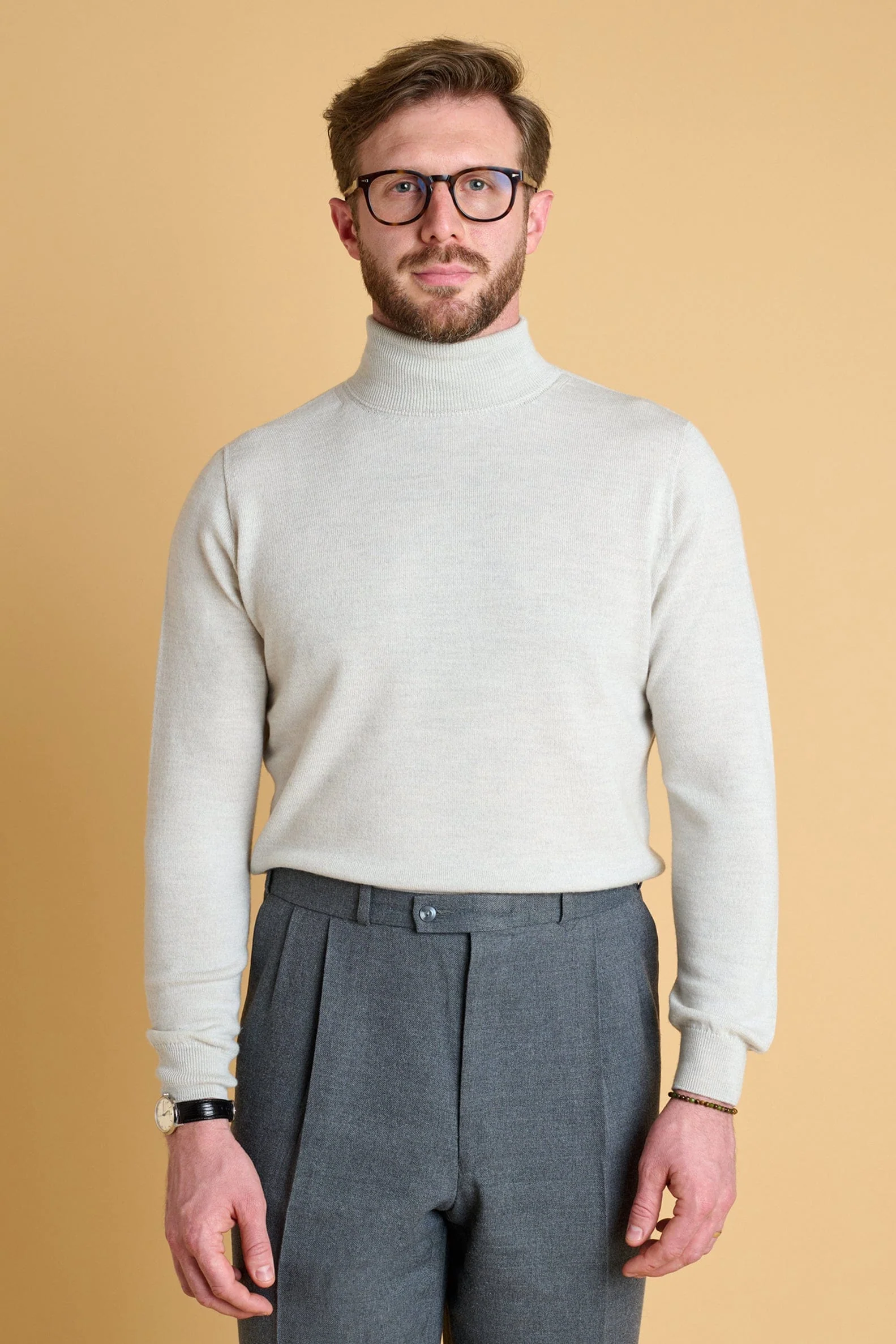 Sean Fine Merino Turtleneck Sweater - Image 60