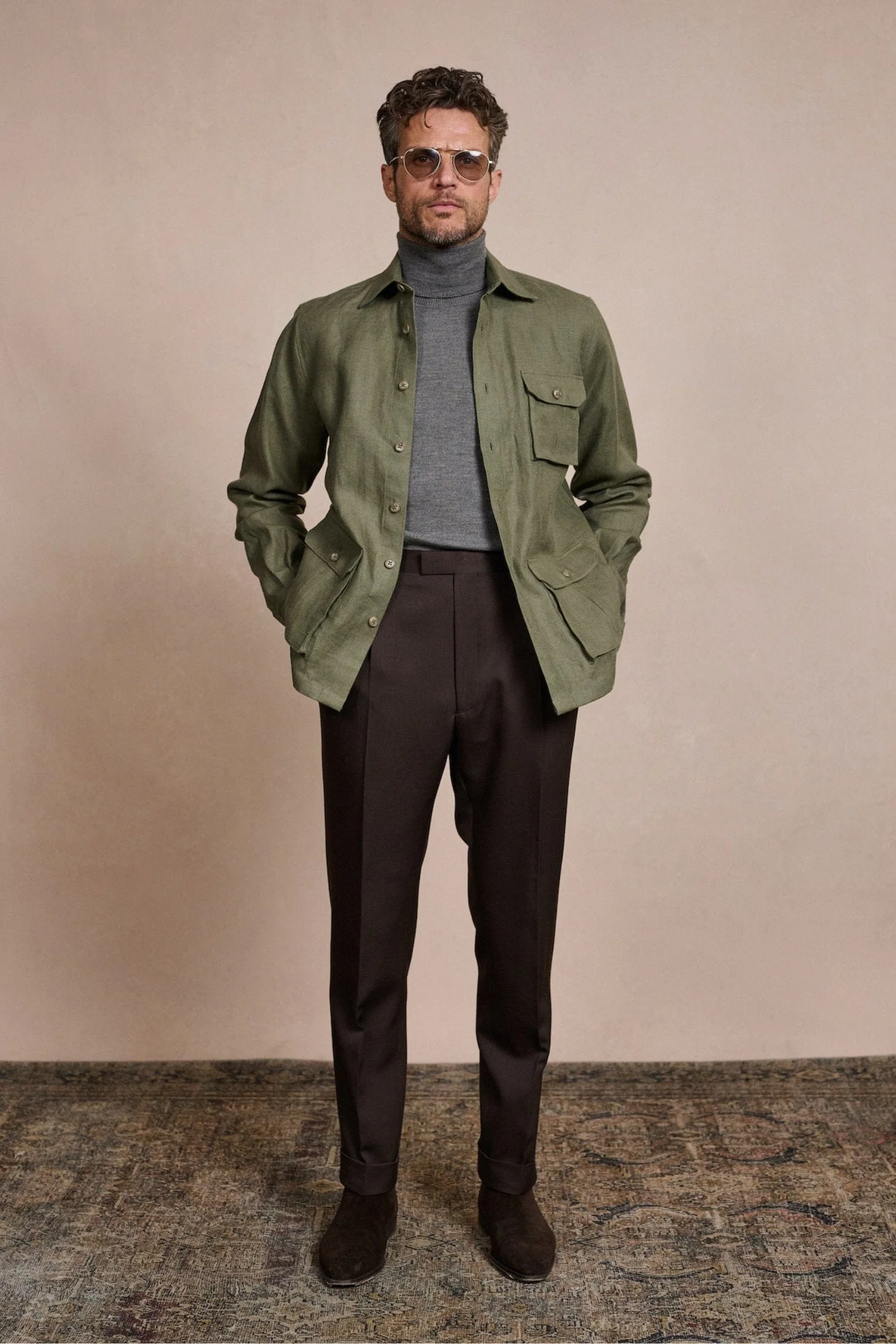 Sean Fine Merino Turtleneck Sweater - Image 8
