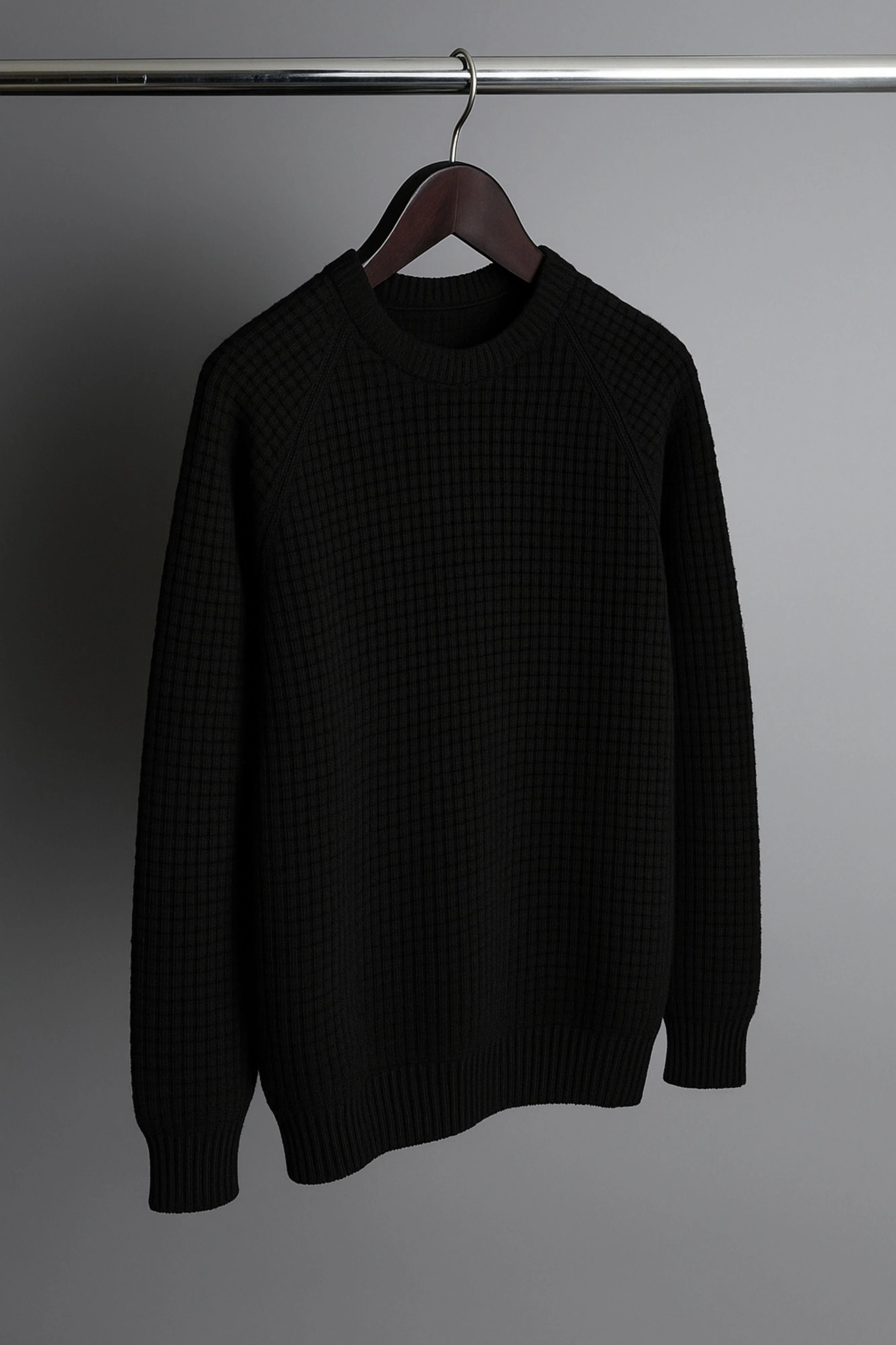 Foley Merino Waffle Knit Sweater - Image 11