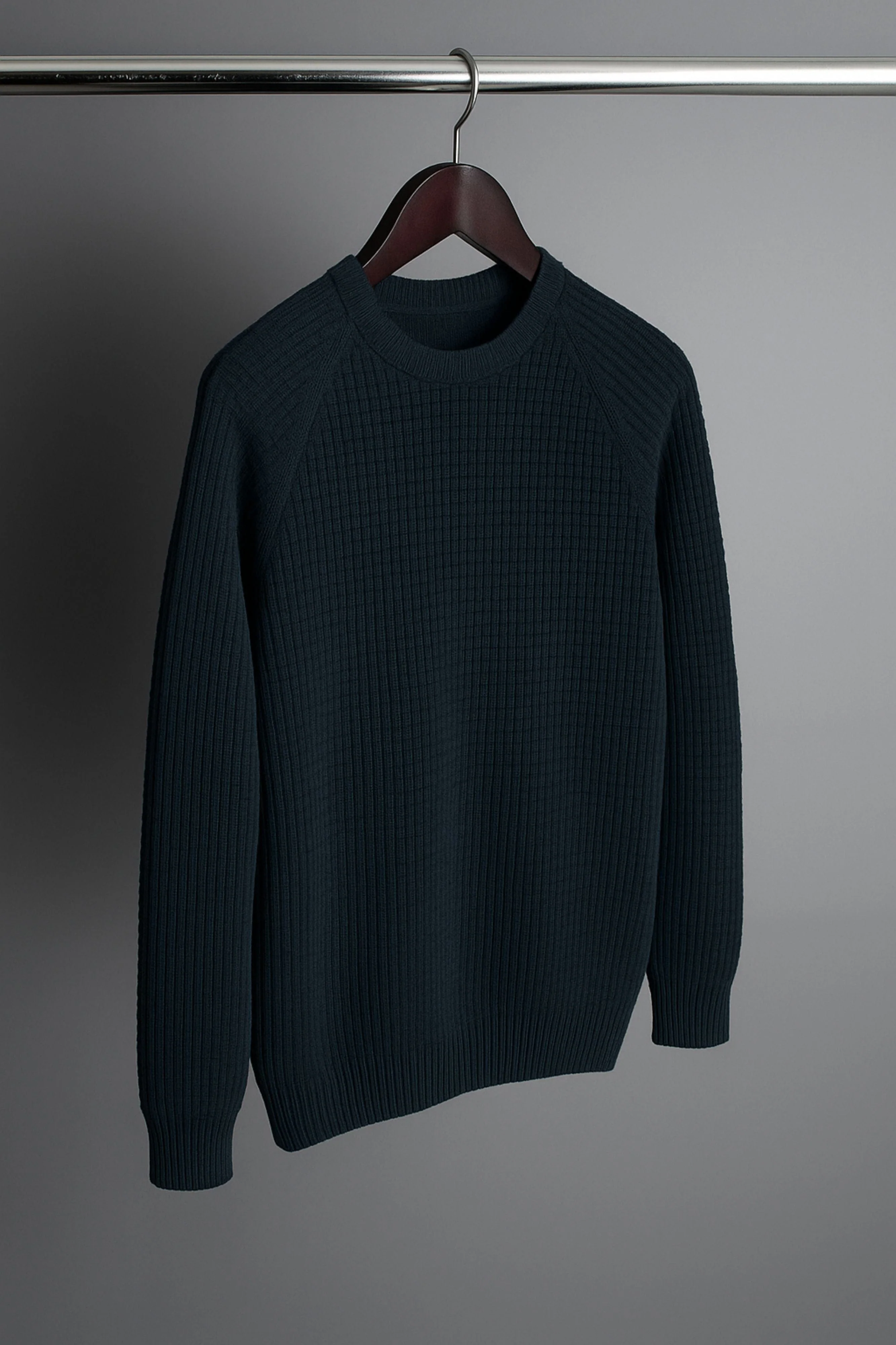 Foley Merino Waffle Knit Sweater - Image 14