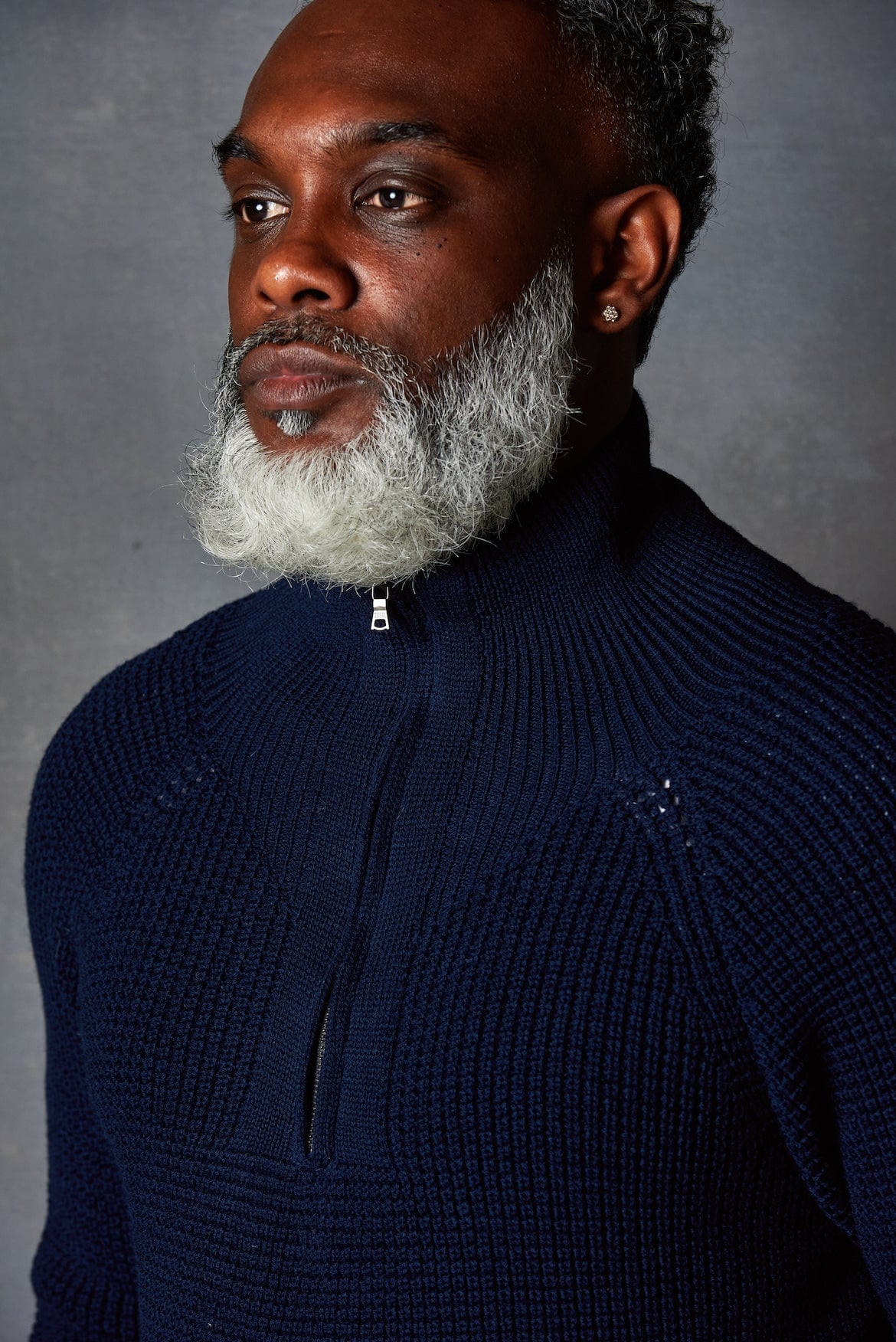 Jerry Waffle Knit Quarter-Zip Sweater - Image 10