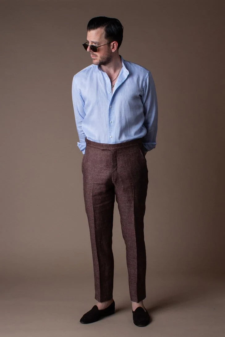 Wool & Linen Trouser - Image 3