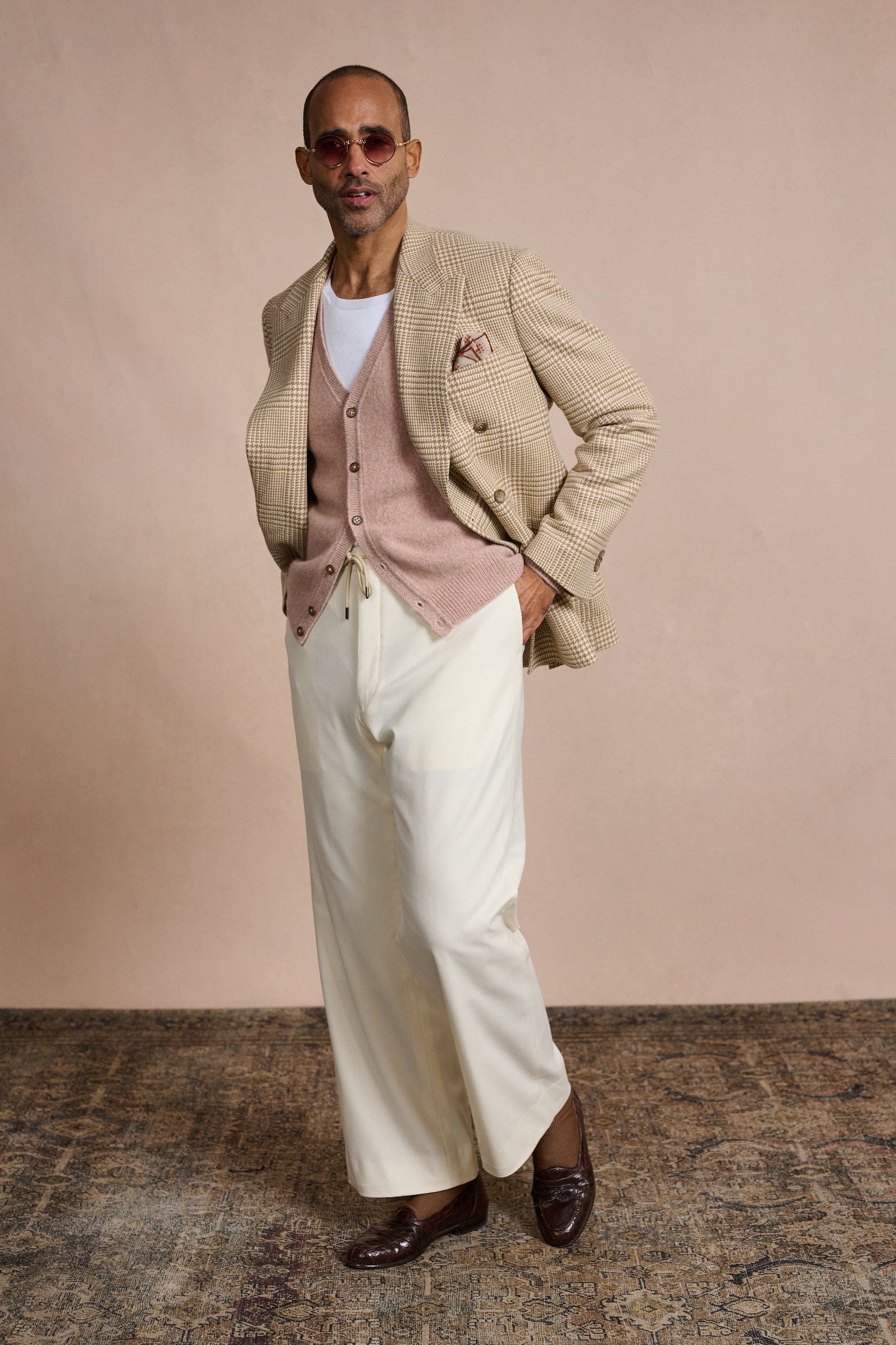 Stretch Cashmere Trouser - Image 13
