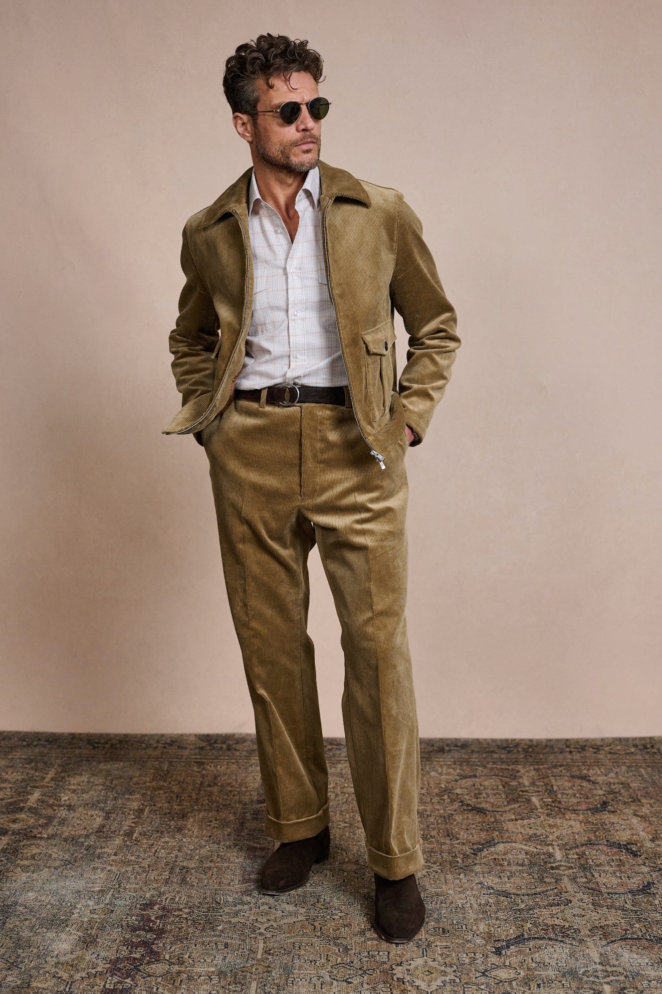 Stretch Corduroy Trouser (Thin-Wale) - Image 12