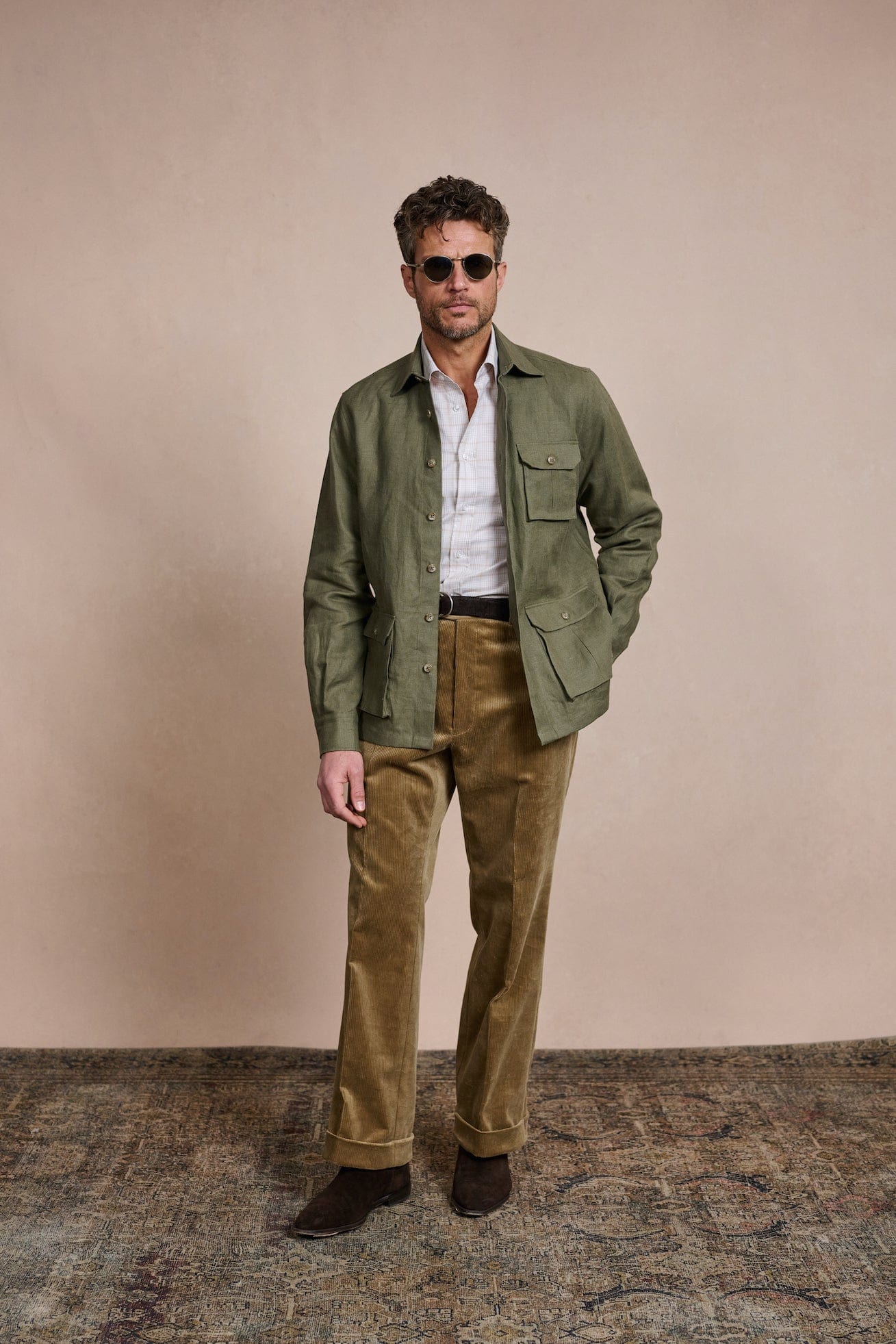Stretch Corduroy Trouser (Thin-Wale) - Image 18