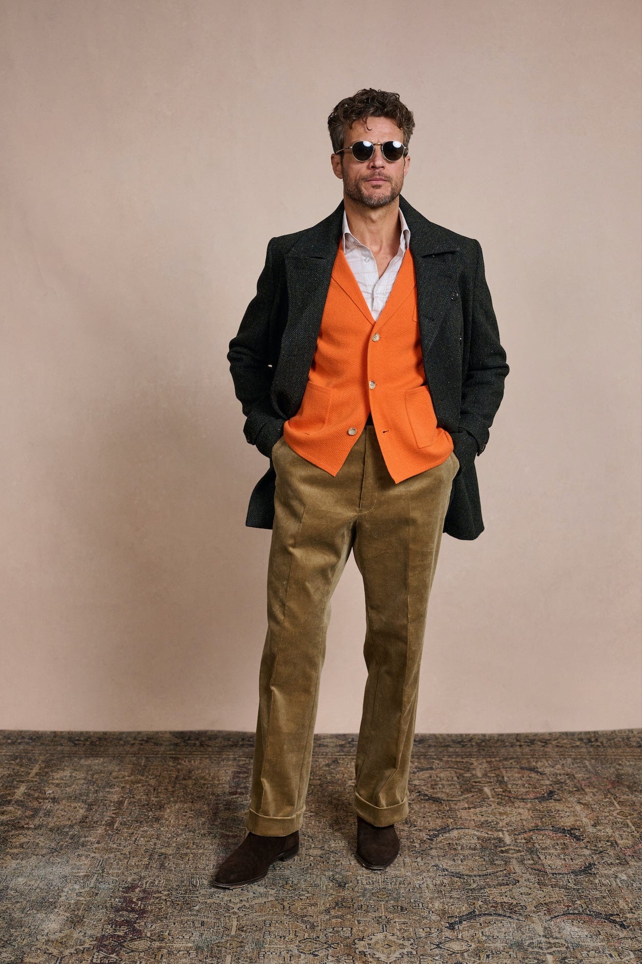 Stretch Corduroy Trouser (Thin-Wale) - Image 19