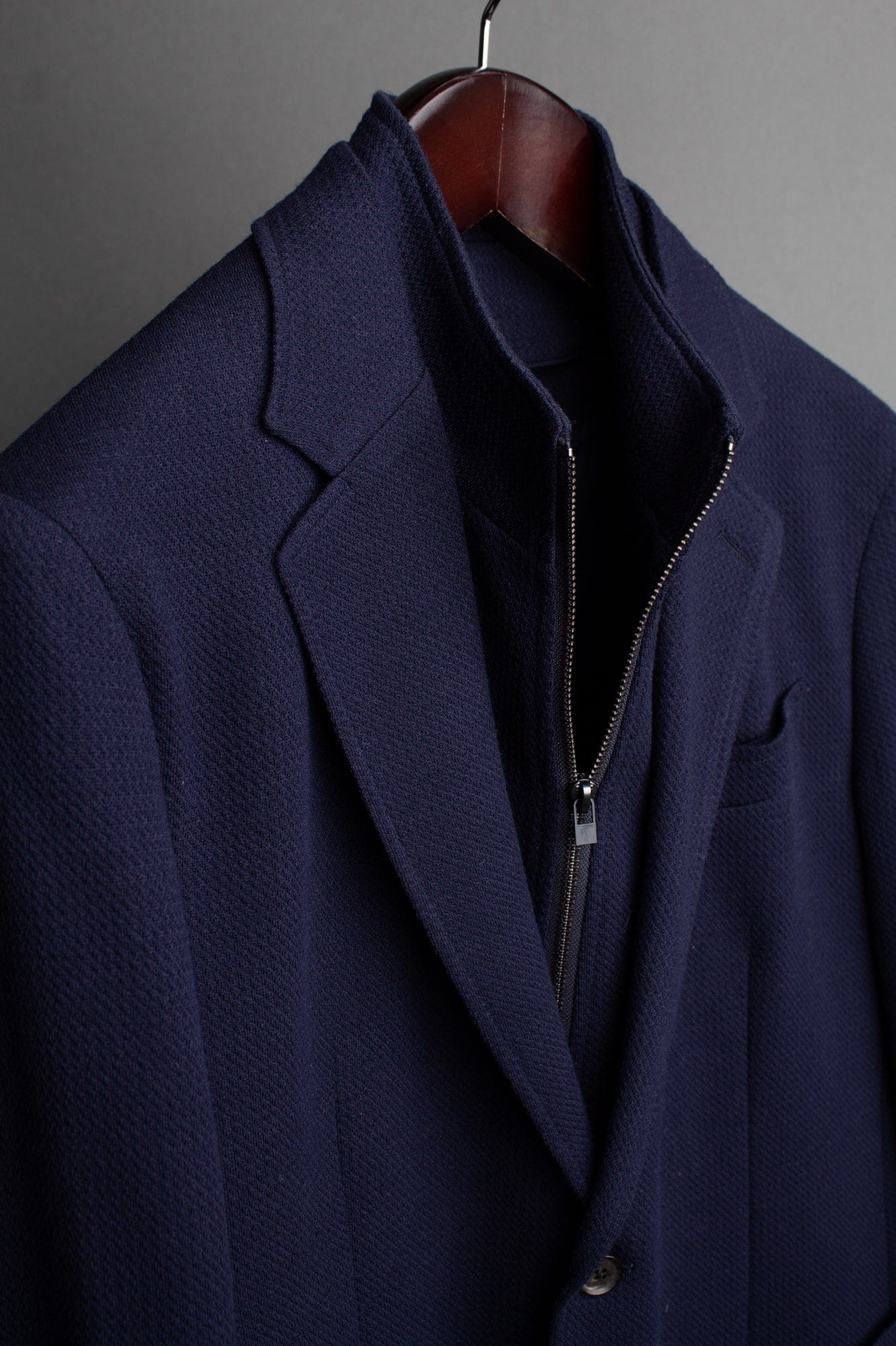 Waffle Knit Sport Blazer - Image 3