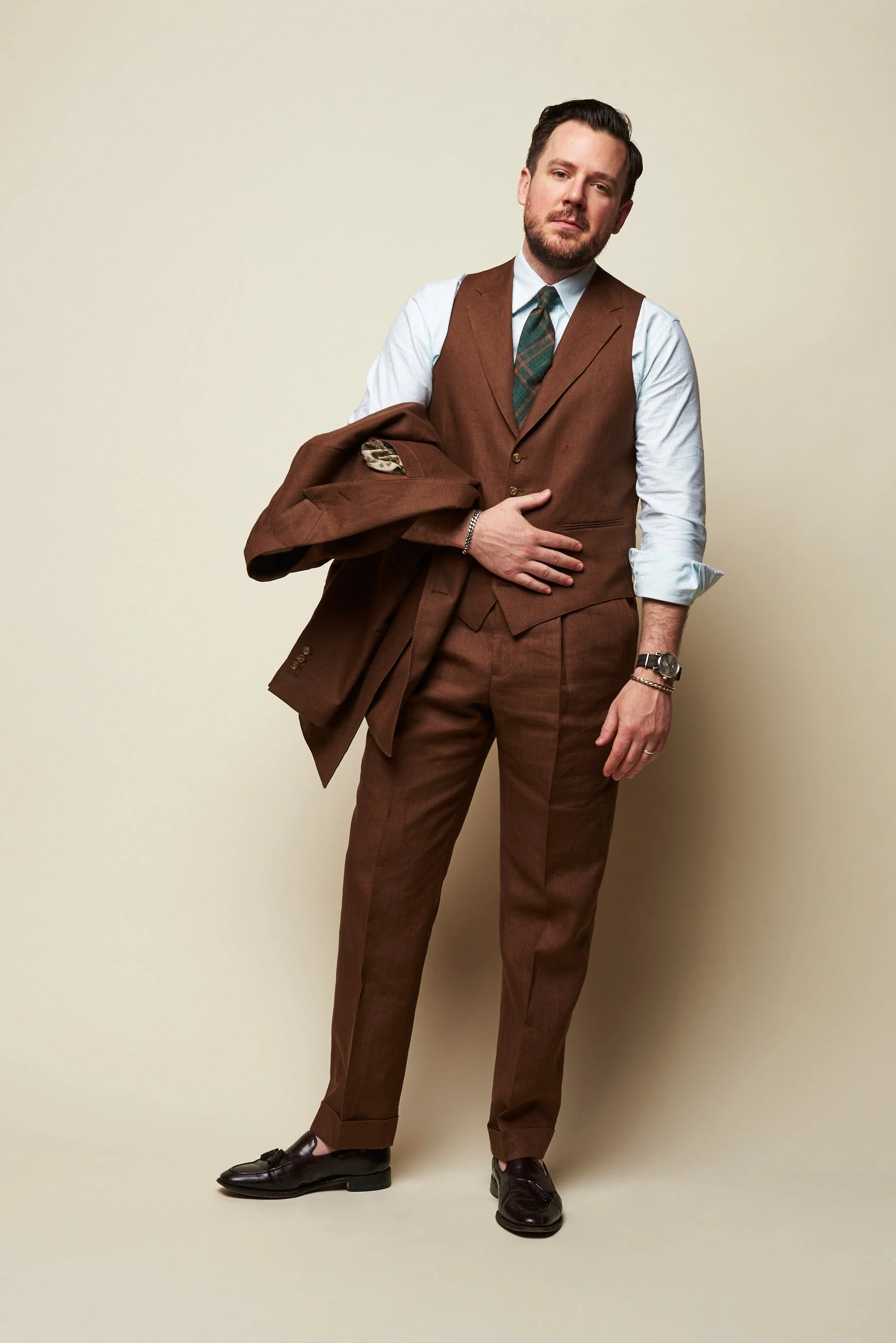 Irish Linen Suit - Image 16