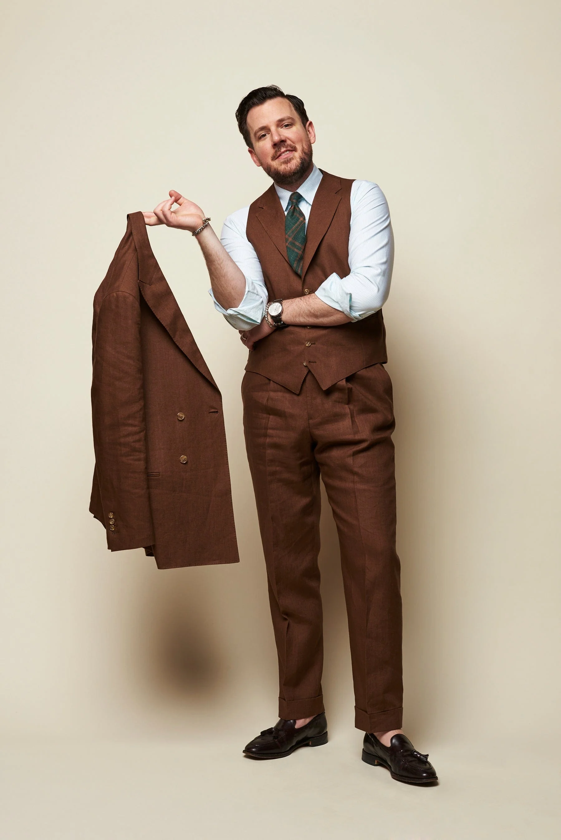 Irish Linen Suit - Image 18