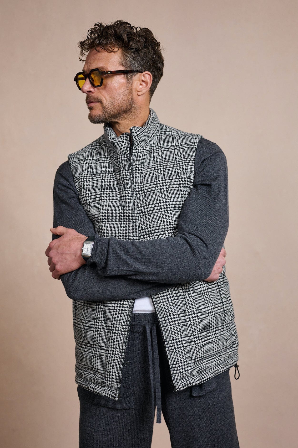 Wool & Cashmere Puffer Vest - Image 6