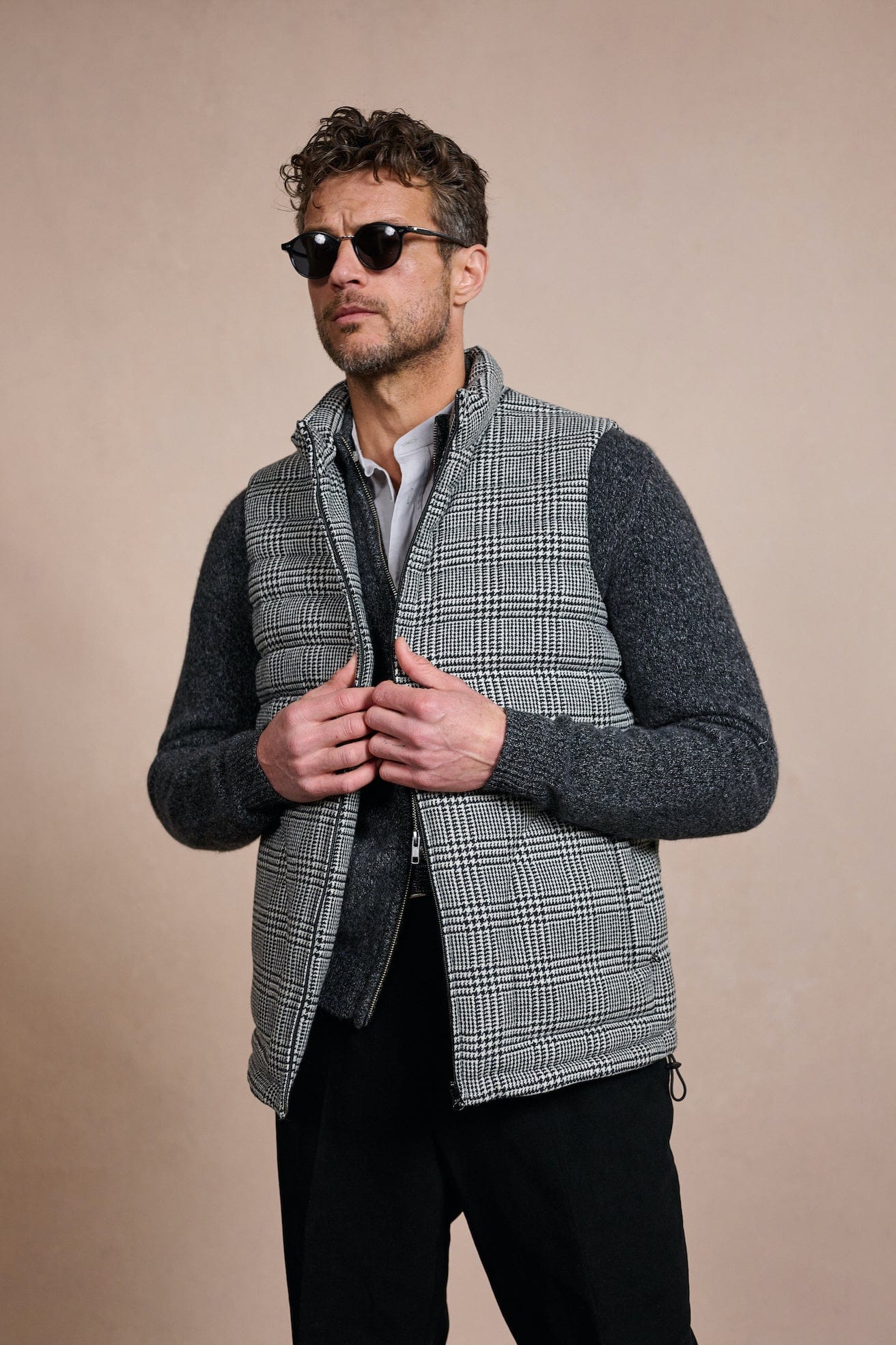 Wool & Cashmere Puffer Vest - Image 8