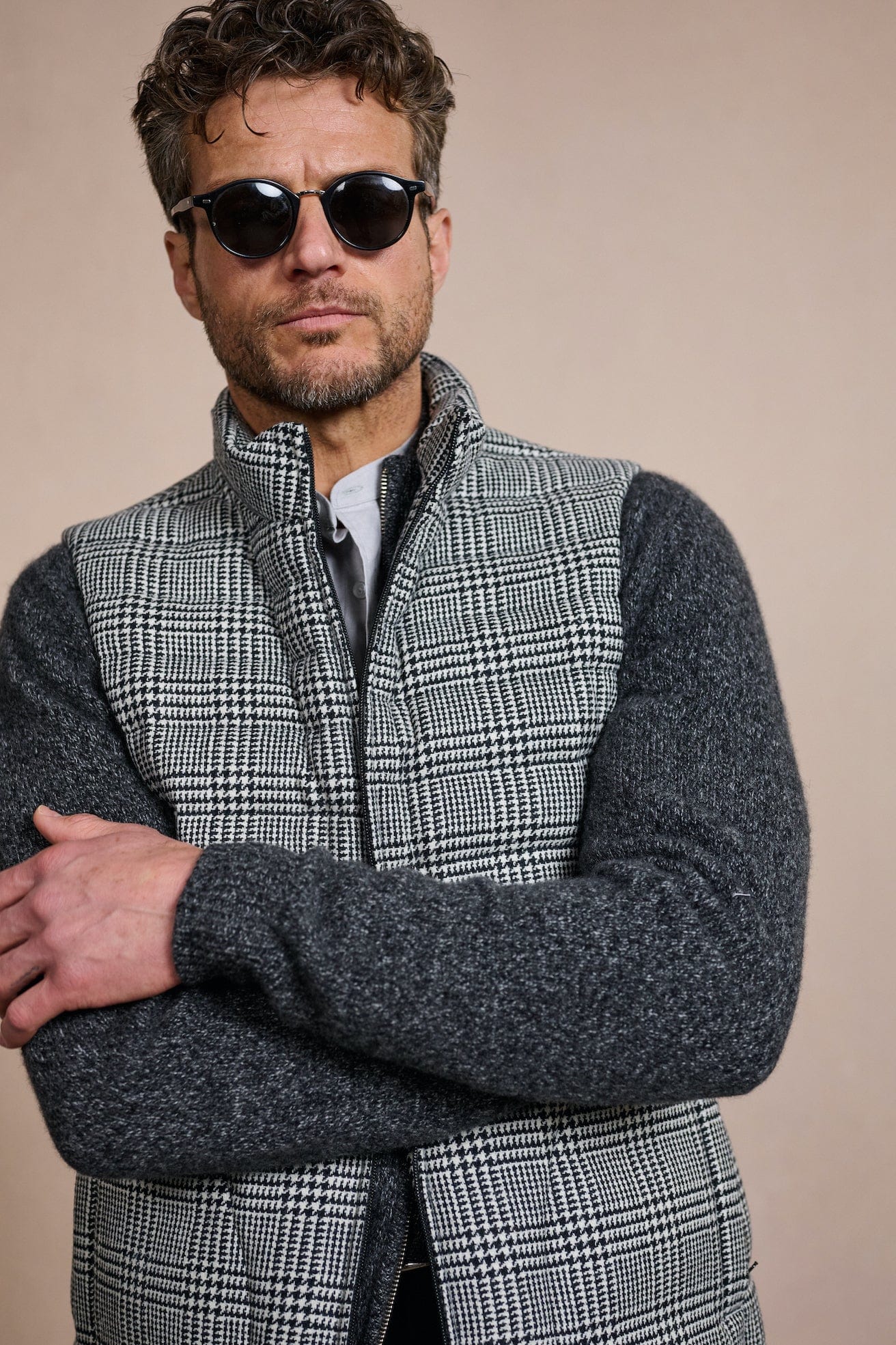 Wool & Cashmere Puffer Vest - Image 9