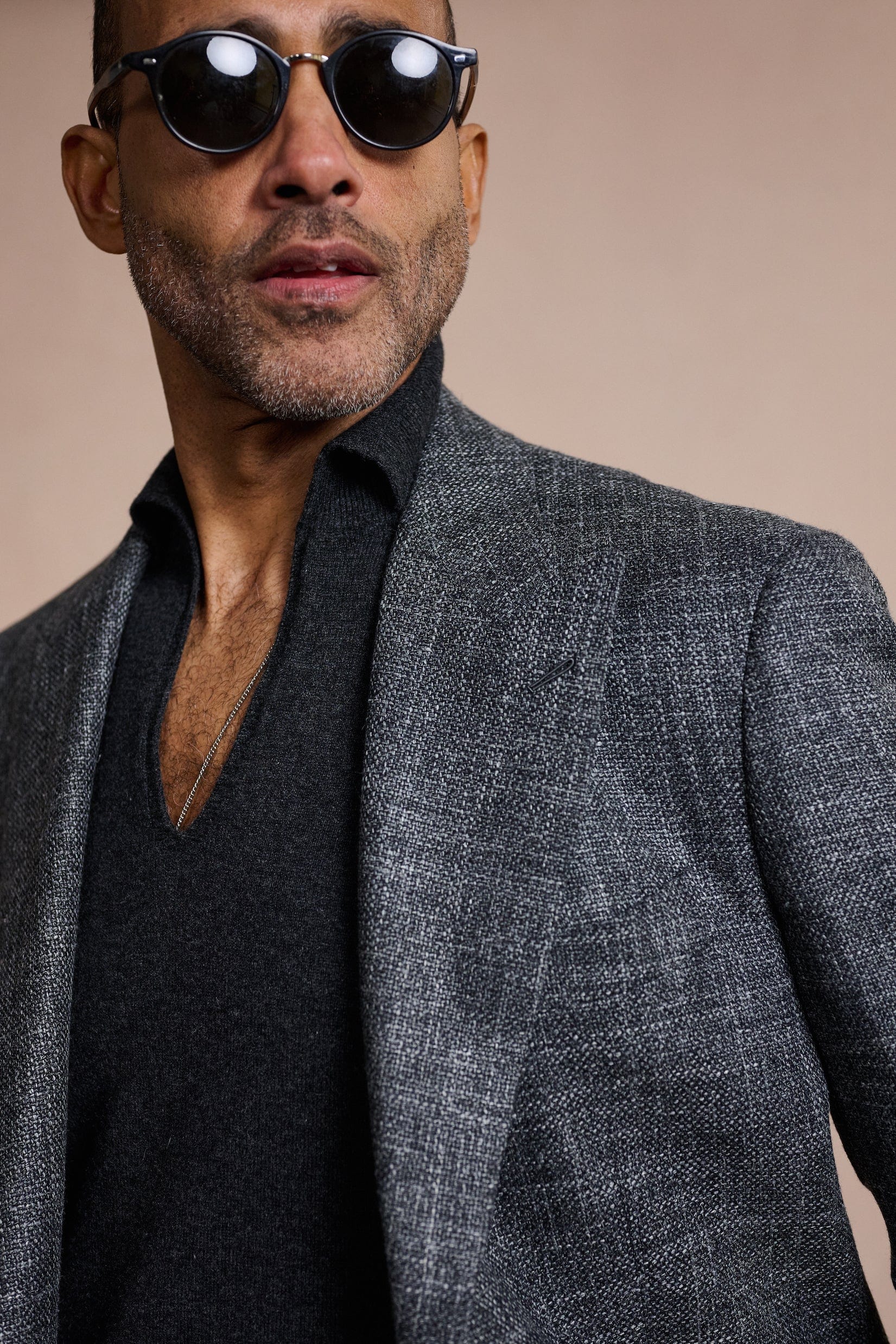 Wool, Silk & Linen Hopsack Suit - Image 13