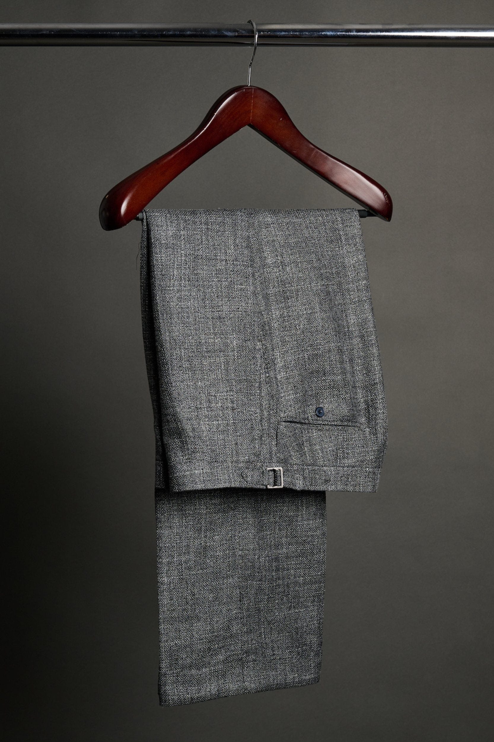 Wool, Silk & Linen Hopsack Suit - Image 6